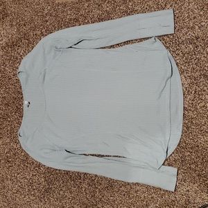 ❄️ 2/$8 Vanity Waffle Print Long Sleeve